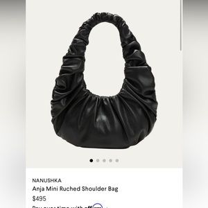 Nanushka Anja Baguette Bag